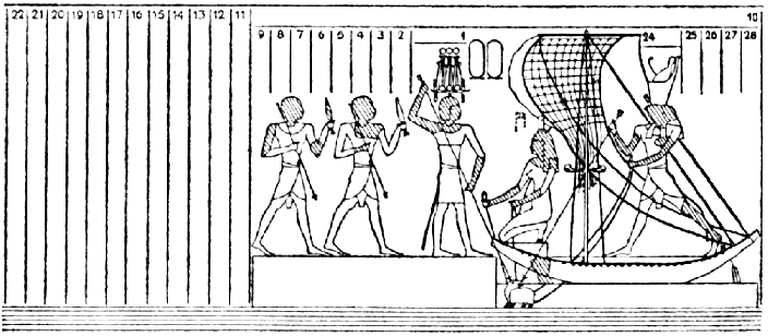 Scene 1: 'Exhortation to Horus; Pharaoh Attacks Seth'