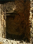 photo: remains of northern false door (click to open)